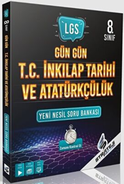Strateji 8. Sınıf Gün Gün İnkılap Tarihi Soru Bankası