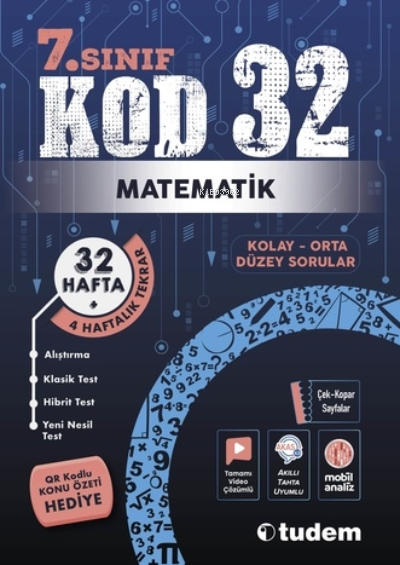 7.Sınıf Matematik Kod 32