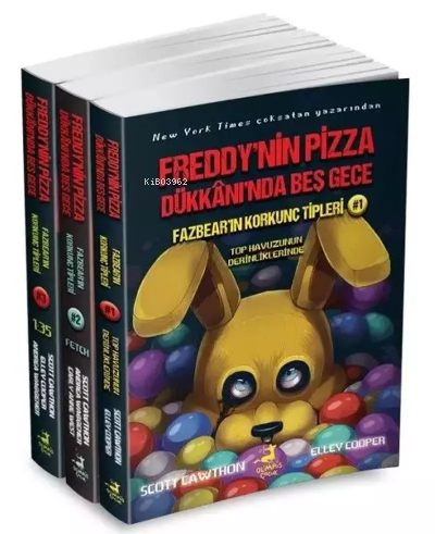 Fazbearin Korkunç Tipleri 3 Kitap Set - Olimpos