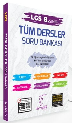 2024 8.Sınıf LGS Tüm Dersler Soru Bankası