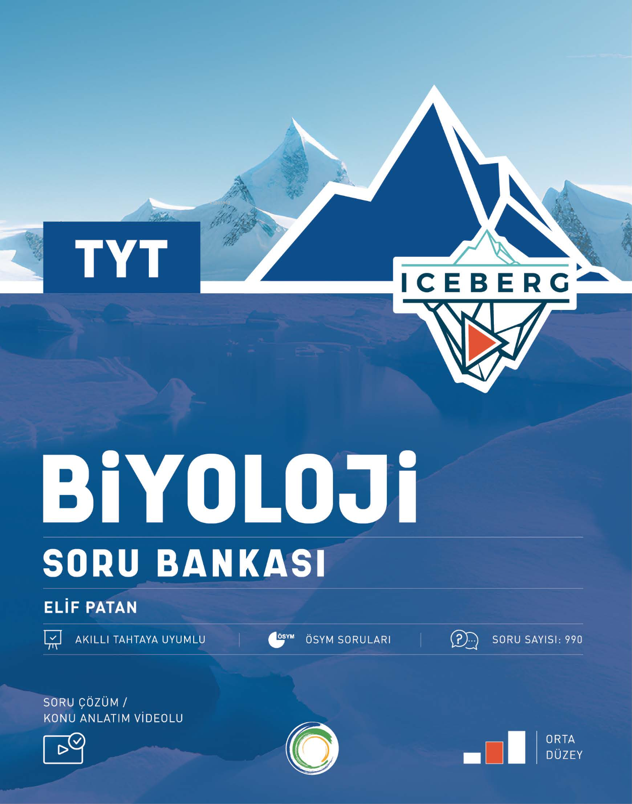 Okyanus Yayınları TYT Biyoloji Iceberg Soru Bankası