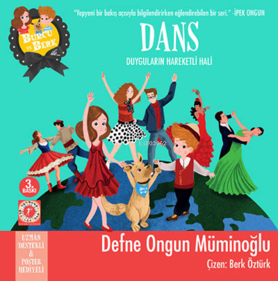 Burcu ve Berk ile Dans;Duyguların Hareketli Hali - 6 - 8 Yaş