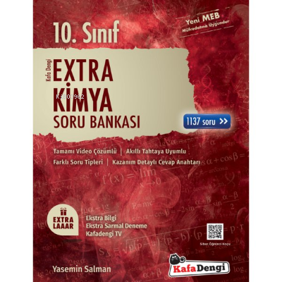 KafaDengi 10.Sınıf Extra Kimya Soru Bankası (Tümü Video Çözümlü)