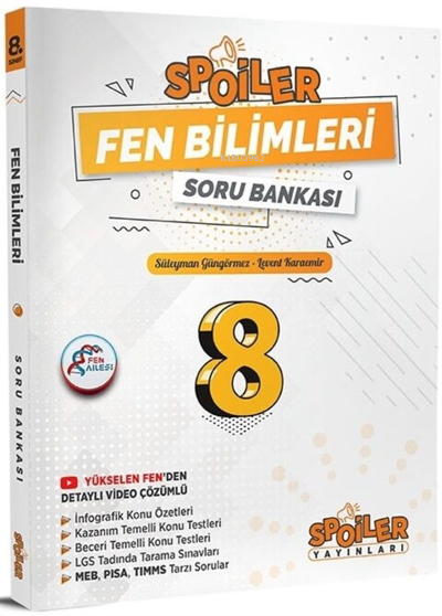 8.Sınıf Spoıler Fen Bılımlerı Sb