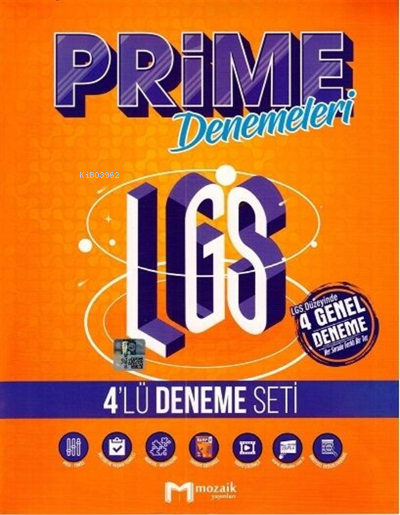  Mozaik 8Sınıf Mozaik Prime Denemeleri 4 Lü 2021 | Kolektif | Mozaik (Bayilik) | 9786257870139 | 