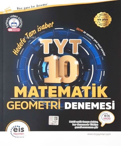 TYT - Branş Denemeleri - Matematik-Geometri (10 lu)
