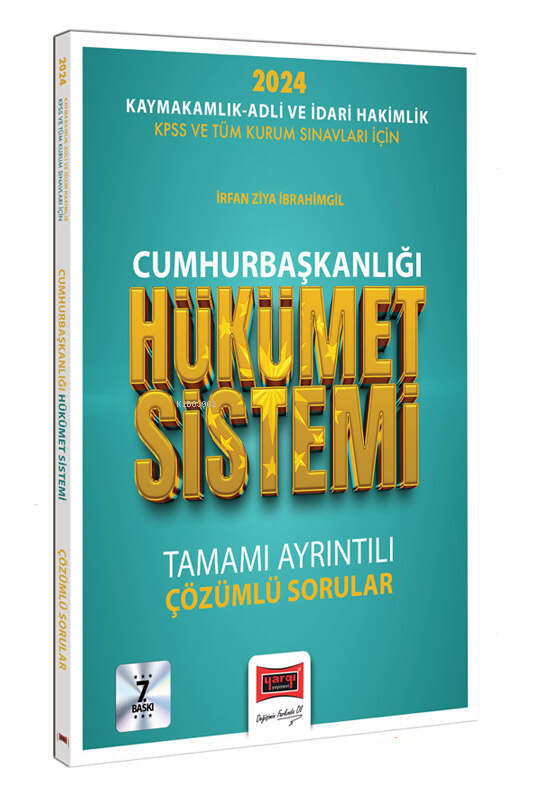 Yargı 2024 Cumhurbaşkanlığı Hükümet Sistemi
