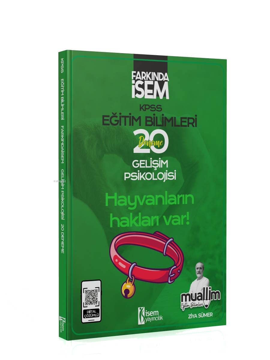 İsem 2024 Farkında İSEM KPSS Muallim Eğitim Bilimleri Gelişim Psikolojisi 20 Deneme