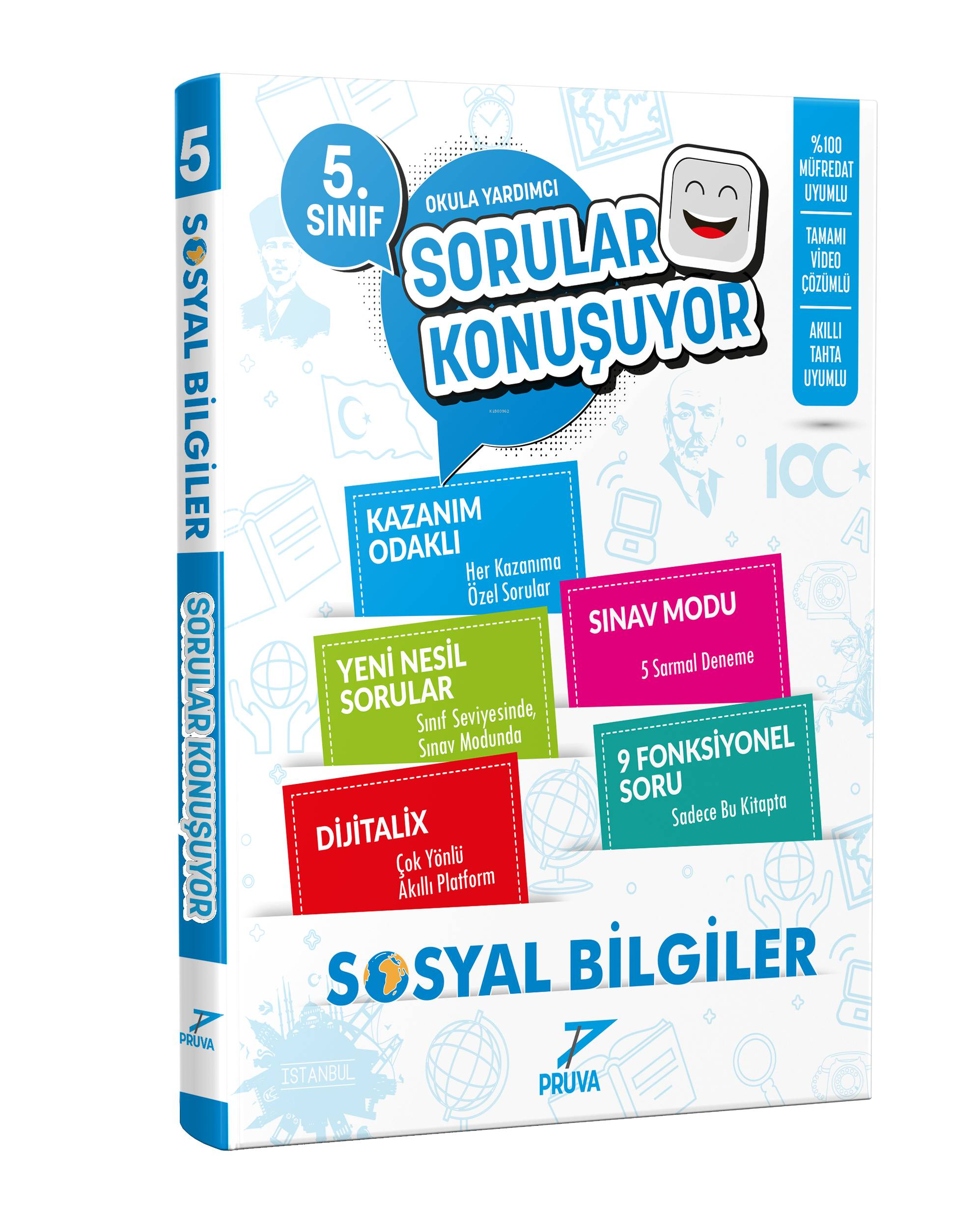 Pruva Akademi 2025 5. Sınıf Sosyal Bilgiler Soru Bankası