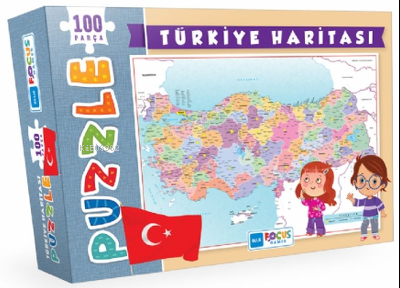 Türkiye Haritası Puzzle 100 Parça