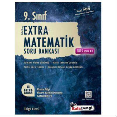 KafaDengi 9.Sınıf Extra Matematik Soru Bankası (Tümü Video Çözümlü)