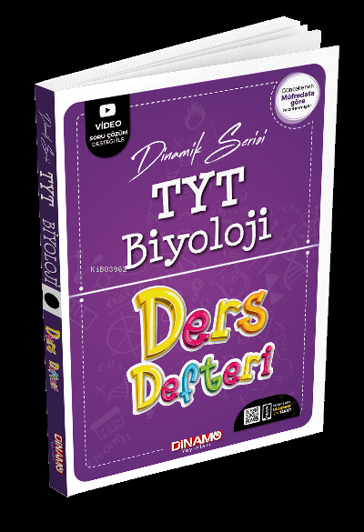  2024 TYT Biyoloji Ders Defteri | Kolektif | Dinamo Yayınları (Hazırlık) | 9786057403520 | 