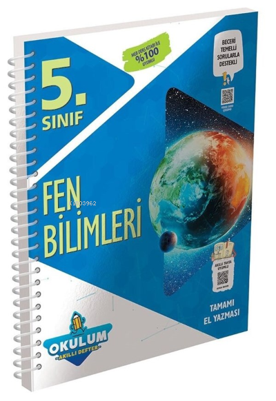 3553 - 5.Sınıf Fen Bilimleri Akıllı Defter