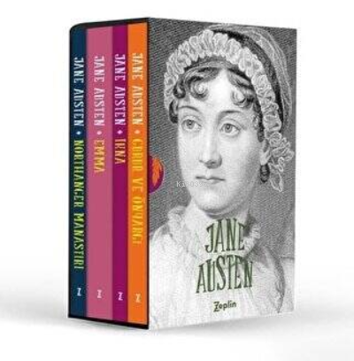  Jane Austen Seti (4 Kitap Takım) | Jane Austen | Zeplin Kitap | 9786052060797 | 