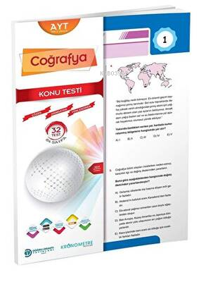  Ayt Coğrafya Yaprak Test | Ayt Coğrafya Yaprak Test | Kolektif | Doğru Orantı Yayınları(Hazırlık) | 9786052573051 