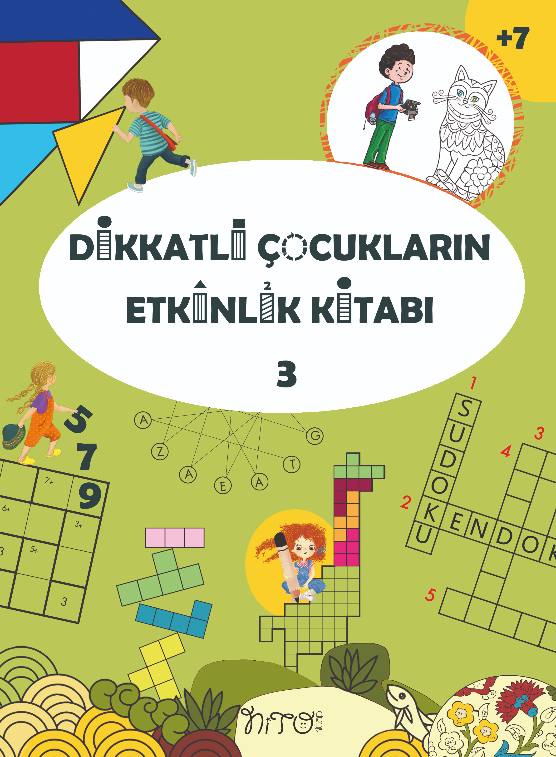 Dikkatli Çocukların Etkinlik Kitabı 3