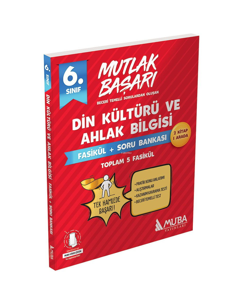 Muba 6. Sınıf Din Kültürü ve Ahlak Bilgisi Fasikül + Soru Bankası