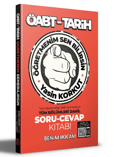 ÖABT Tarih Öğretmenim Sen Bilirsin Soru Cevap Kitabı