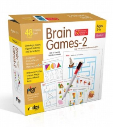 Brain Games-2 - Grade-Level 2 - Ages 3-6