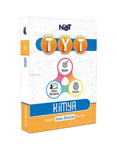  Binot HAP TYT Kimya Konu Anlatım | Binot HAP TYT Kimya Konu Anlatım | Kolektif | BiNot Yayınları (Hazırlık) | 9786052510230 