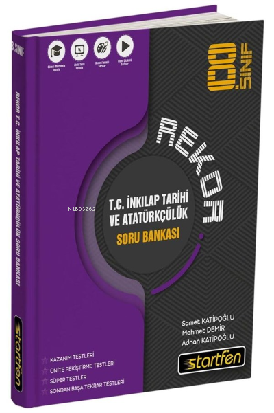 8. Sınıf İnkılap Tarihi Rekor Soru Bankası