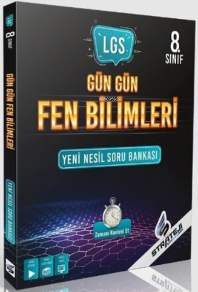 Strateji 8. Sınıf Gün Gün Fen Bilimleri Soru Bankası
