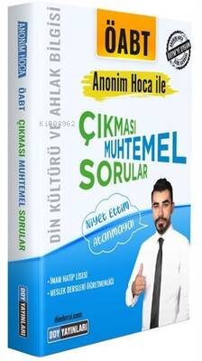 Anonim Çıkması Muhtemel Soru Bankası