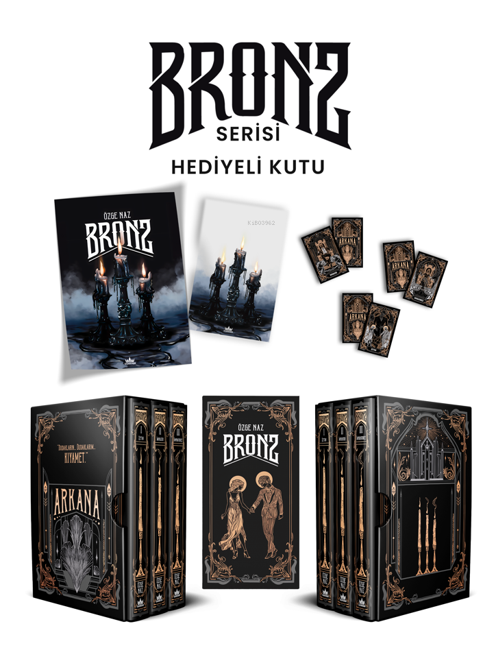 Bronz Serisi - 3 Kitaplık Hediyeli Kutu