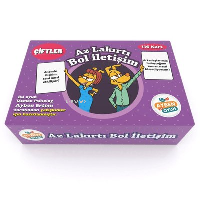  Aybino Az Lakırtı Bol İletişim Çiftler Eğitici Kartlar | Aybino Az Lakırtı Bol İletişim Çiftler Eğitici Kartlar | Kolektif | Aybino | 9786052264133 