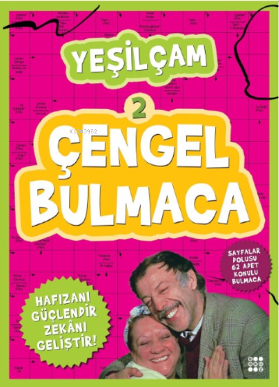  Çengel Bulmaca Yeşilçam 2 | Vildan Yılmaz | Gizem Ulaş | Ali Osman Başkuyu | Hakan Kayar | Zeliha Kayar | Dokuz Yayınları | 9786257642217 | 
