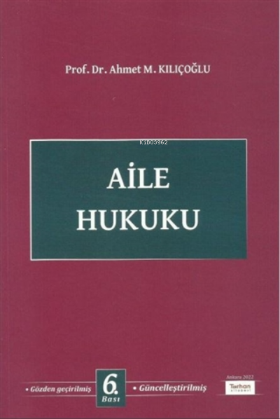  Aile Hukuku | Kolektif | Turhan Kitabevi | 9786057395443 | 