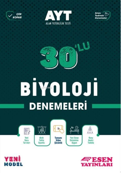 Esen Ayt 30'Lu Biyoloji Denemeleri