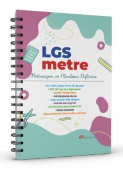 LGS Metre;Motivasyon ve Planlama Defteri / Günlük ve Haftalık Planlayıcı