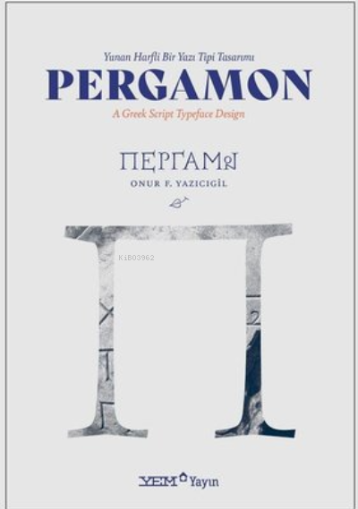 Pergamon - Yunan Harfli Bir Yazı Tipi Tasarımı