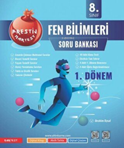 8. Sınıf 1. Dönem Prestij Fen Bilimleri Soru Bankası (kampanyalı)