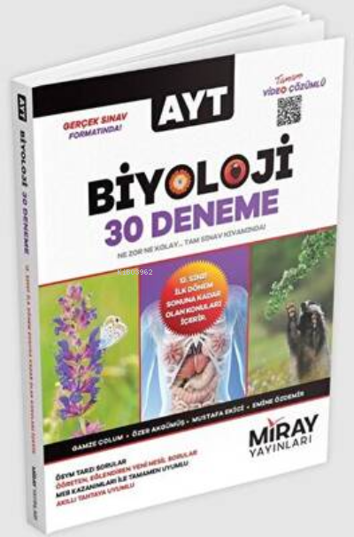 Miray AYT Biyoloji 30 Deneme