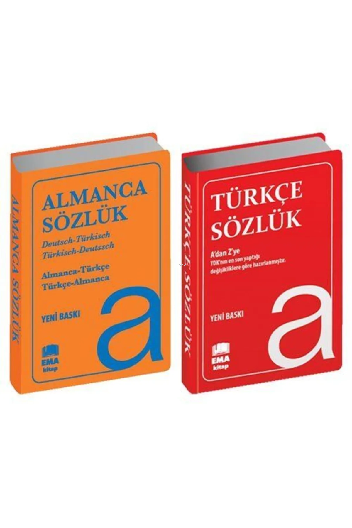 Almanca - Türkçe Sözlük ve Türkçe Sözlük (2 Kitap Set)