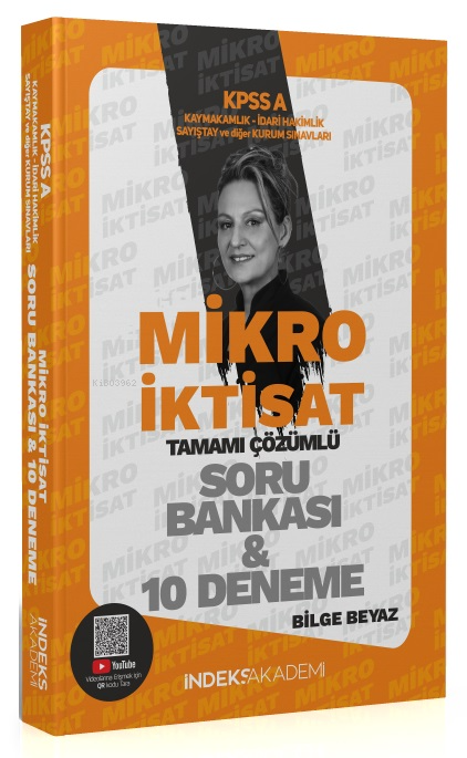  İndeks Akademi 2025 KPSS A Grubu Mikro İktisat Soru Bankası ve 10 Deneme Çözümlü Bilge Beyaz İndeks Akademi Yayıncılık | Bilge Beyaz | İndeks Akademi Yayıncılık | 9786259858906 | 