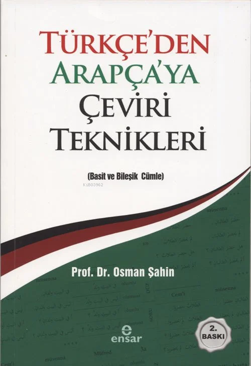 Türkçe'den Arapça'ya Çeviri Teknikleri