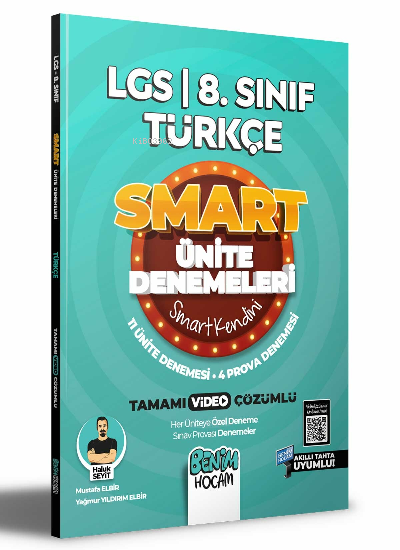 2022 LGS 8. Sınıf Smart Türkçe Deneme Sınavları
