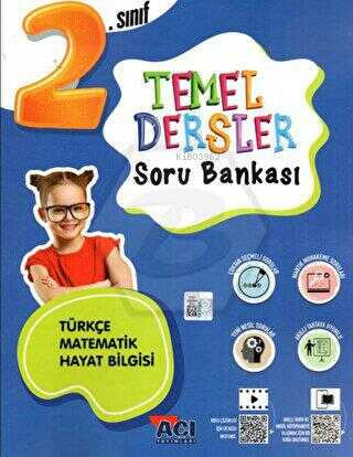  Açı 2 Sınıf Temel Dersler Soru Bankası | Kolektif | AÇI YAYINLARI | 9786254043017 | 