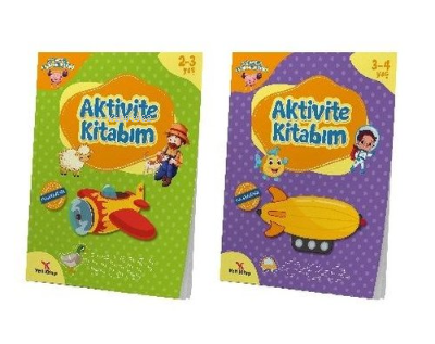 2-4 Yaş Aktivite Kitabım Evde Etkinlik Seti