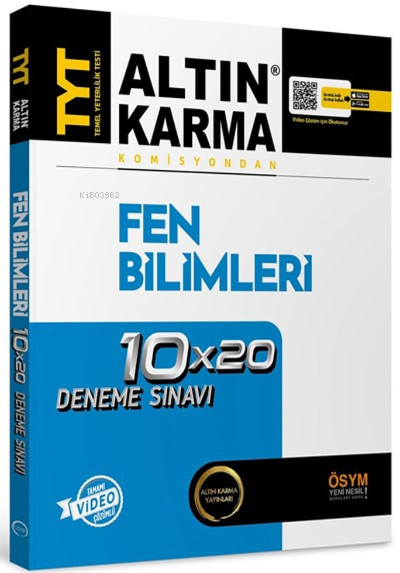 Altın Karma TYT Fen Bilimleri Branş Deneme