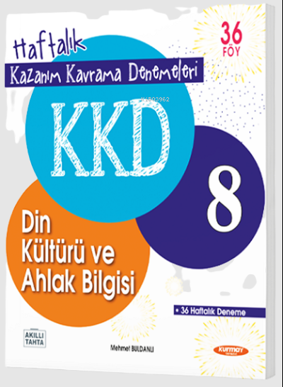 8 Din Kültürü Ve Ahlak Bilgisi Haftalık Kazanım Kavrama Denemeleri (36 Fasikül)