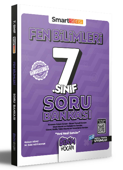  2023 7sınıf Fen Bilimleri Soru Bankası | 2023 7sınıf Fen Bilimleri Soru Bankası | Hakan Araz | M Said Adıyaman | Benim Hocam Yayınları | 9786258161809 