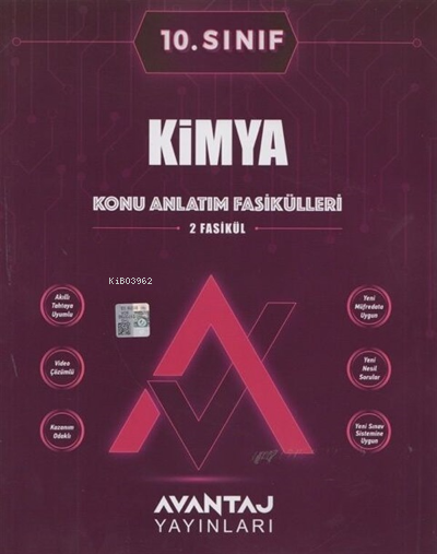 Avantaj Yayınları 10.Sınıf Kimya Konu Anlatım Fasikülleri