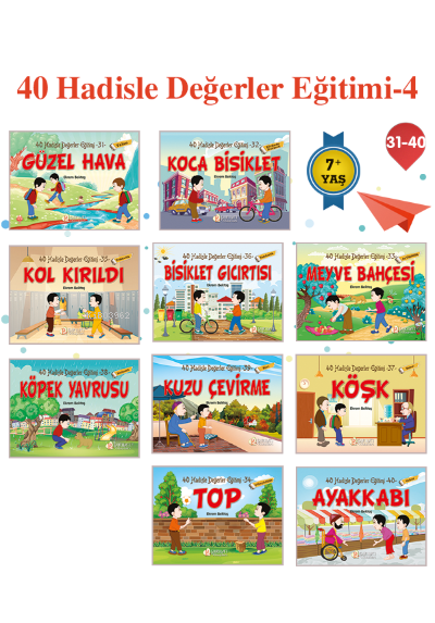 40 Hadisle Değerler Eğitimi(11-20 Kitap)