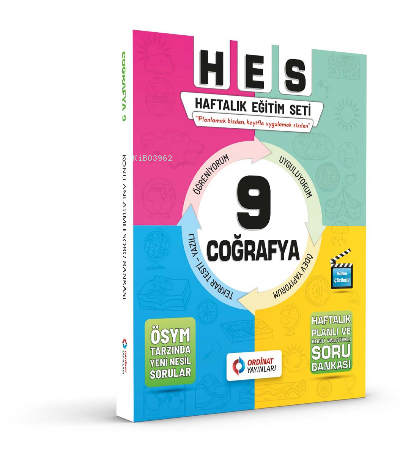 9. Sınıf Coğrafya  Set ( Hes Serisi )