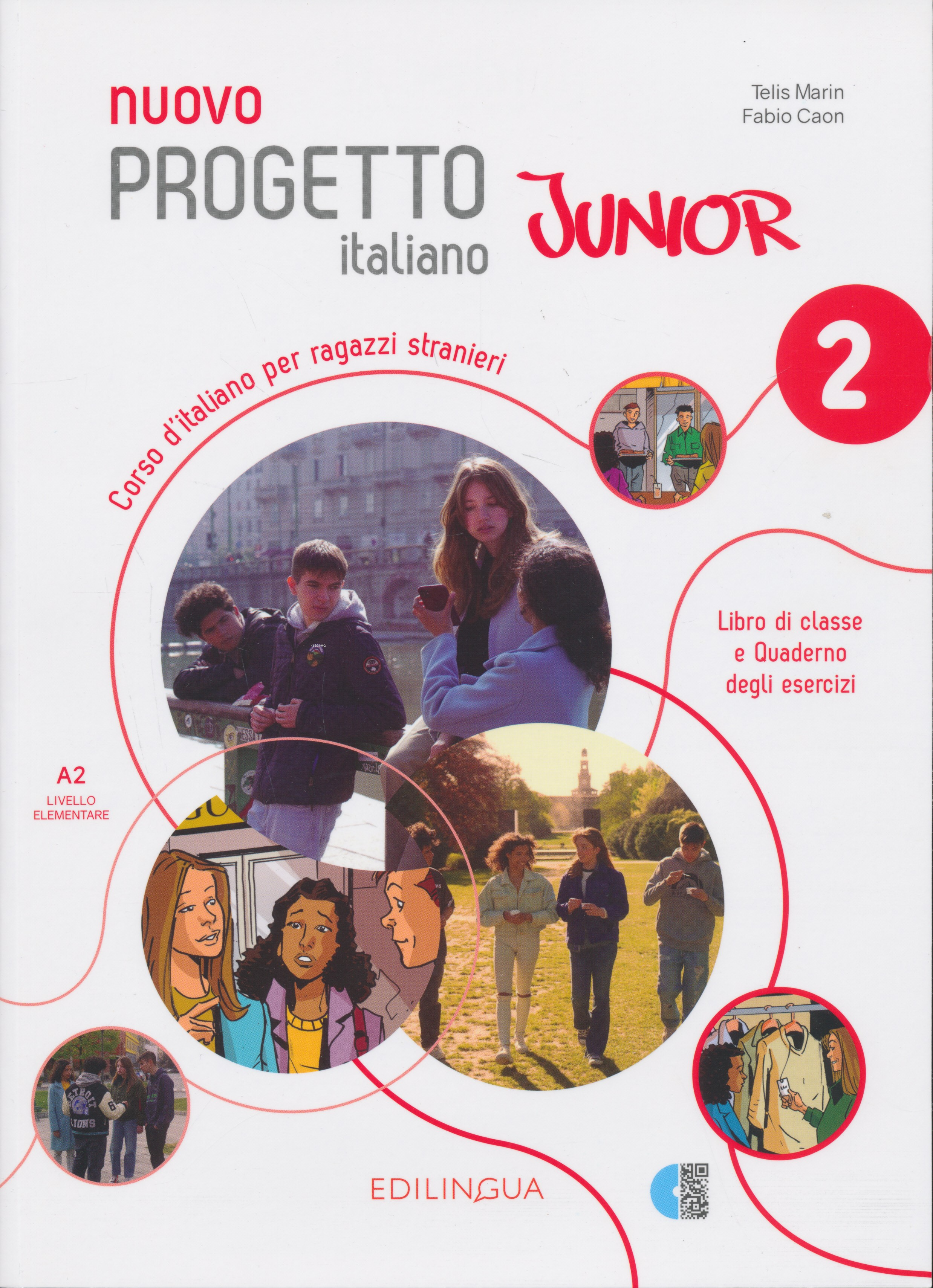  Nuovo Progetto İtaliano Junior 2 | Nuovo Progetto İtaliano Junior 2 | Telis Marin | Fabio Caon | Edilingua Yayınevi | 9791259801609 