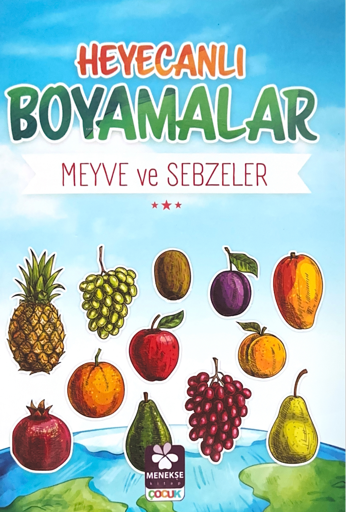 Heyecanlı Boyamalar Meyve ve Sebzeler